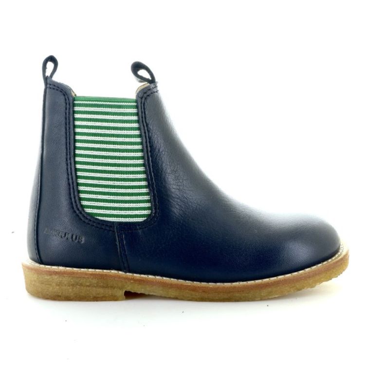 classic Chelsea boot navy stripe