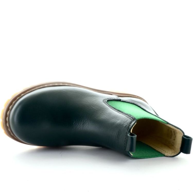 chunky chelsea boot deep teal