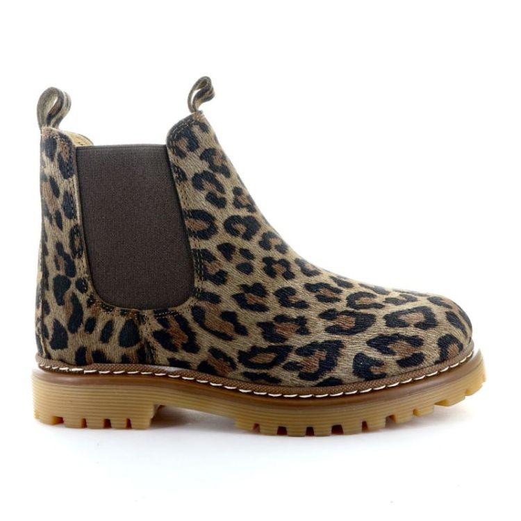 chunky chelsea boot leopard