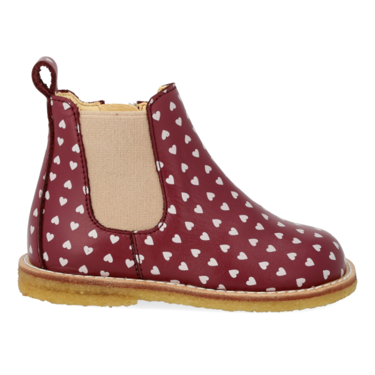 classic chelsea boot berry hearts ro