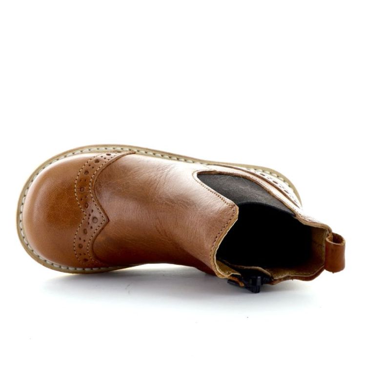 starter chelsea boot w broque cognac 