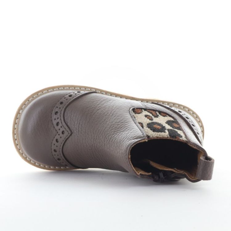 starter chelsea boot w broque dark taupe brow