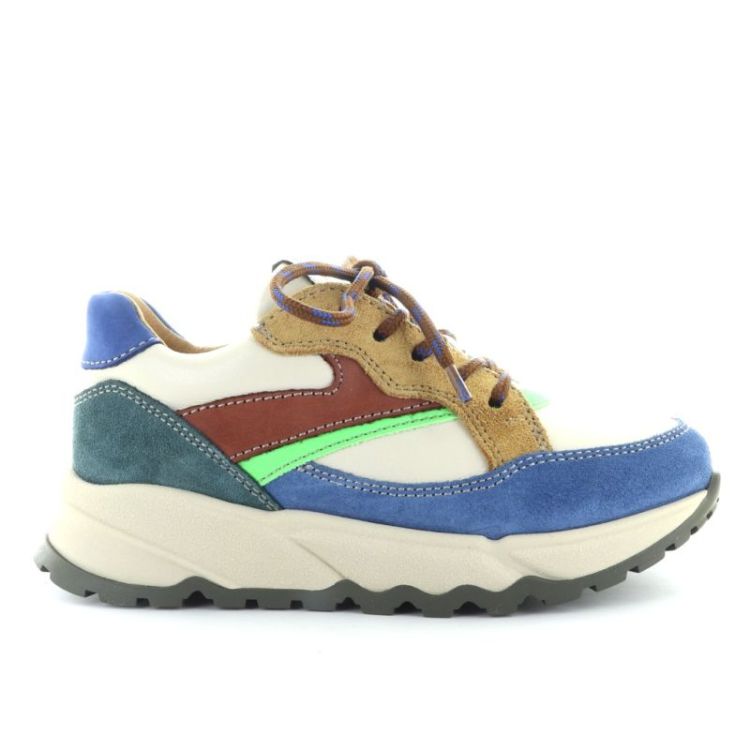 chunky sneaker latte denim