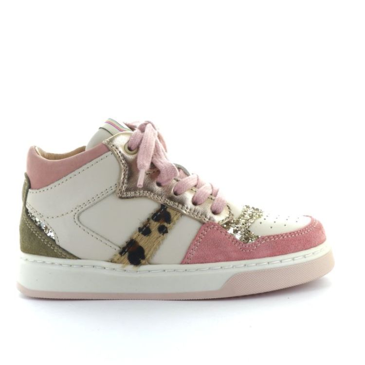 mid sneakker latte rosa