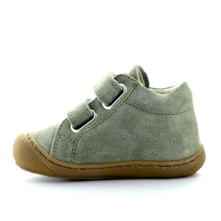 eerste stapper met velcro olive brown cop