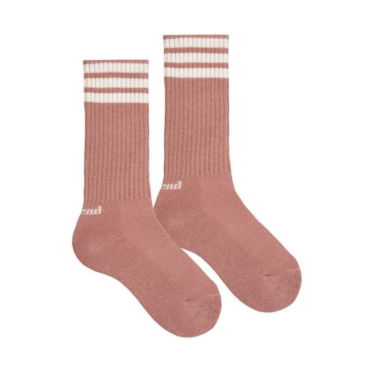 3-strepen sport kniekous 126 terracota