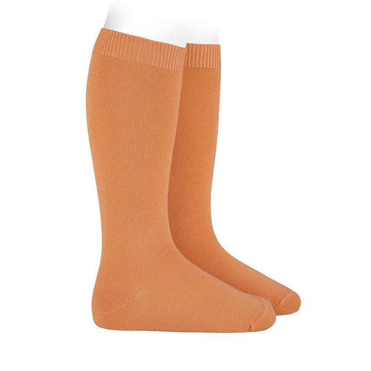bamboo kniekous 640 orange