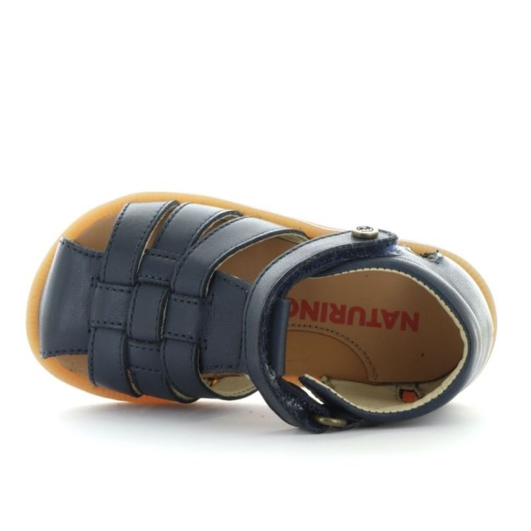 gesloten sandaal eerste stappe navy