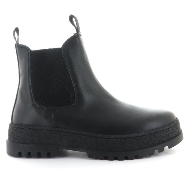 stoere enkellaars black