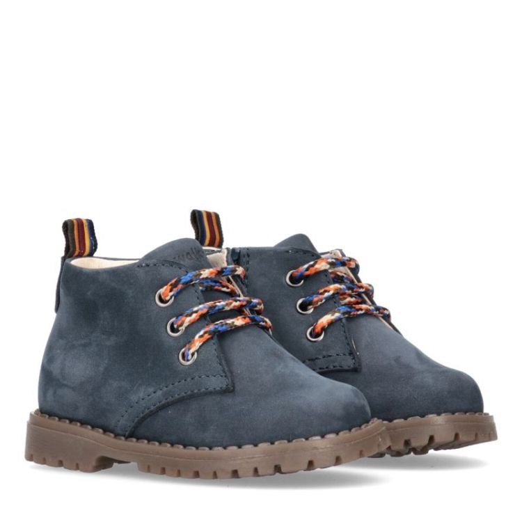 lace-up shoe blue blue