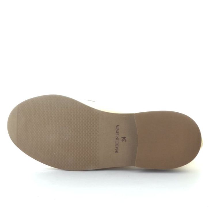 metallic loafer champagne