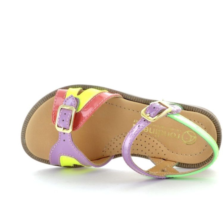 open sandaal trio roze