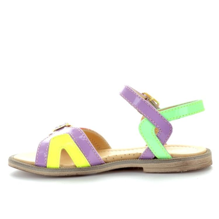 open sandaal trio roze