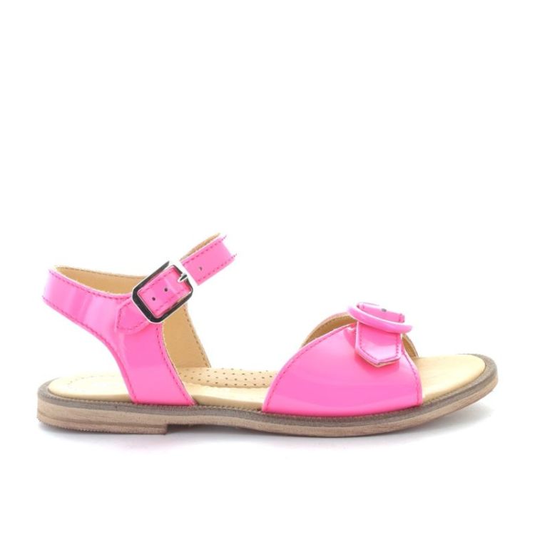 open sandaal fuxia fluo