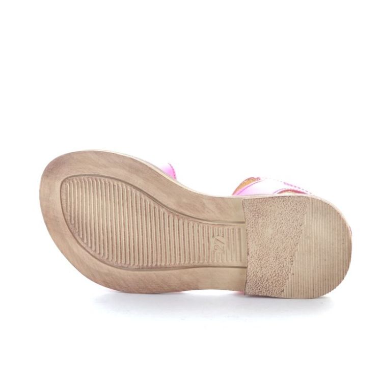 open sandaal fuxia fluo