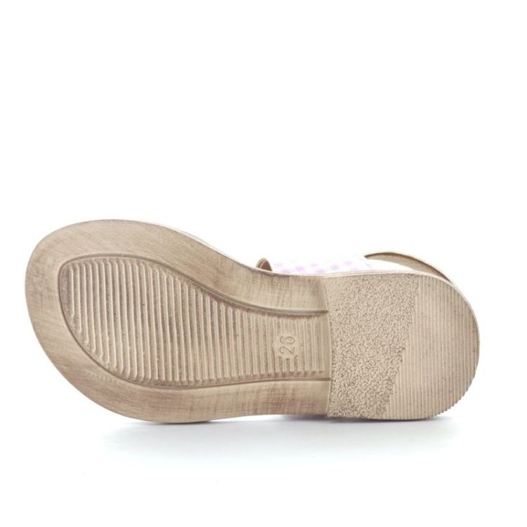 open sandaal lila