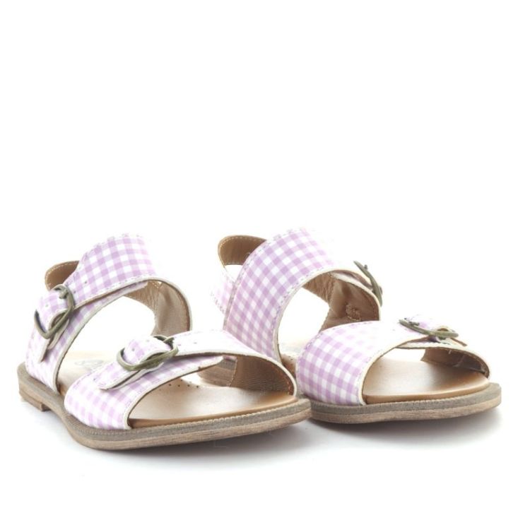 open sandaal lila