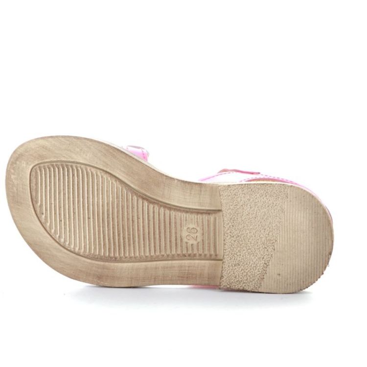 open sandaal fuxia fluo