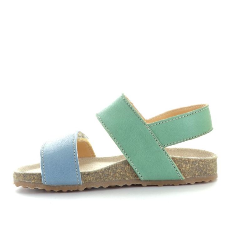 open sandaal ocra indigo