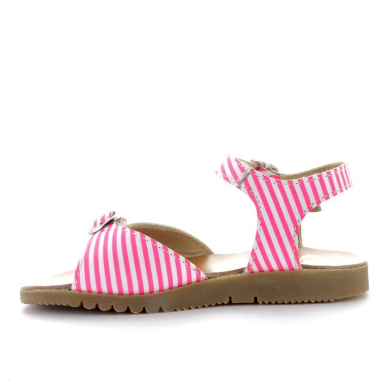 open sandaal fuxia fluo
