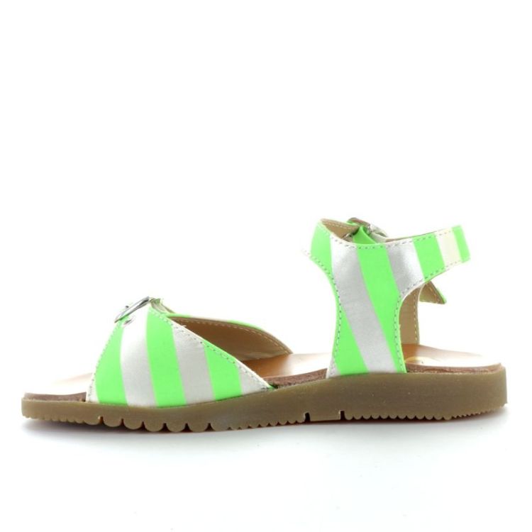 open sandaal verde bianco