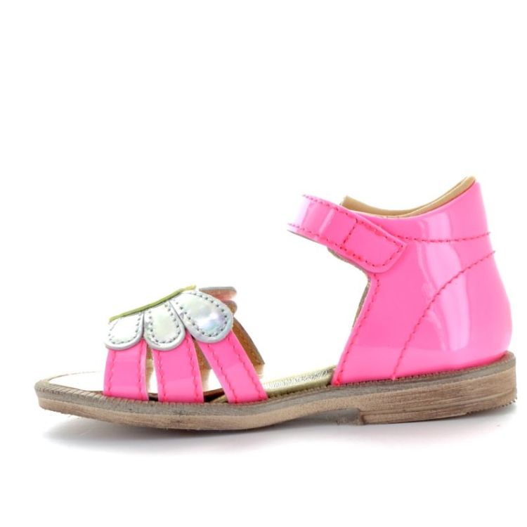 eerste stap sandaal fuxia fluo