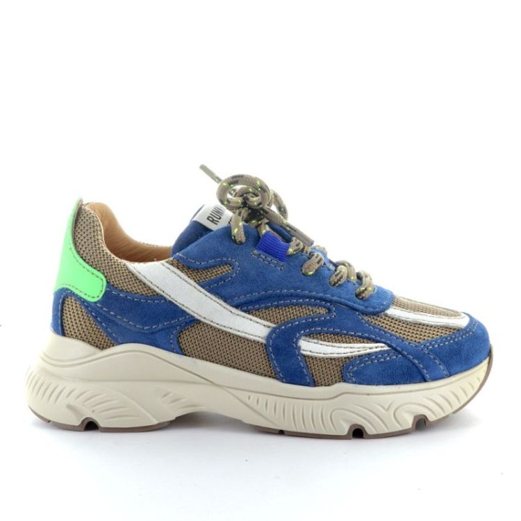 Sportieve retro sneaker dragon denim