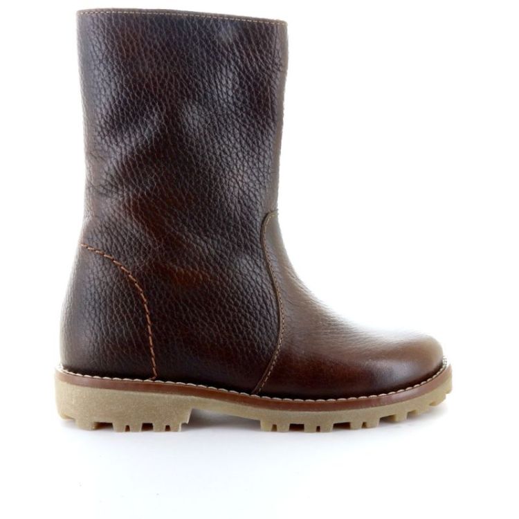 High-shaft boot cognac