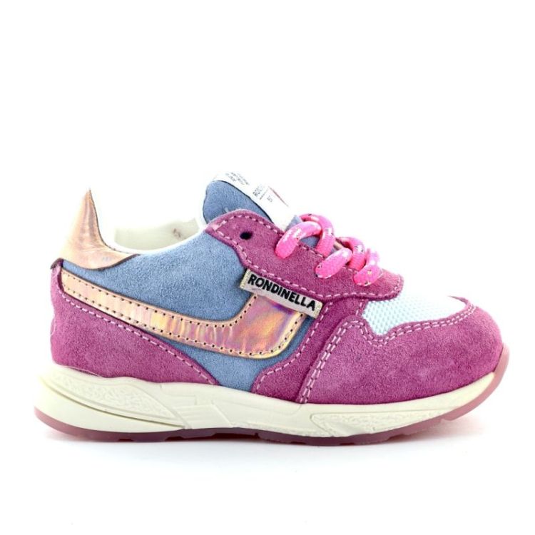 kleurrijke eerste stap sneaker fuxia fluo