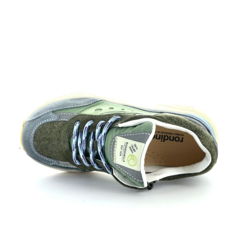 coole sneaker rits veter verde
