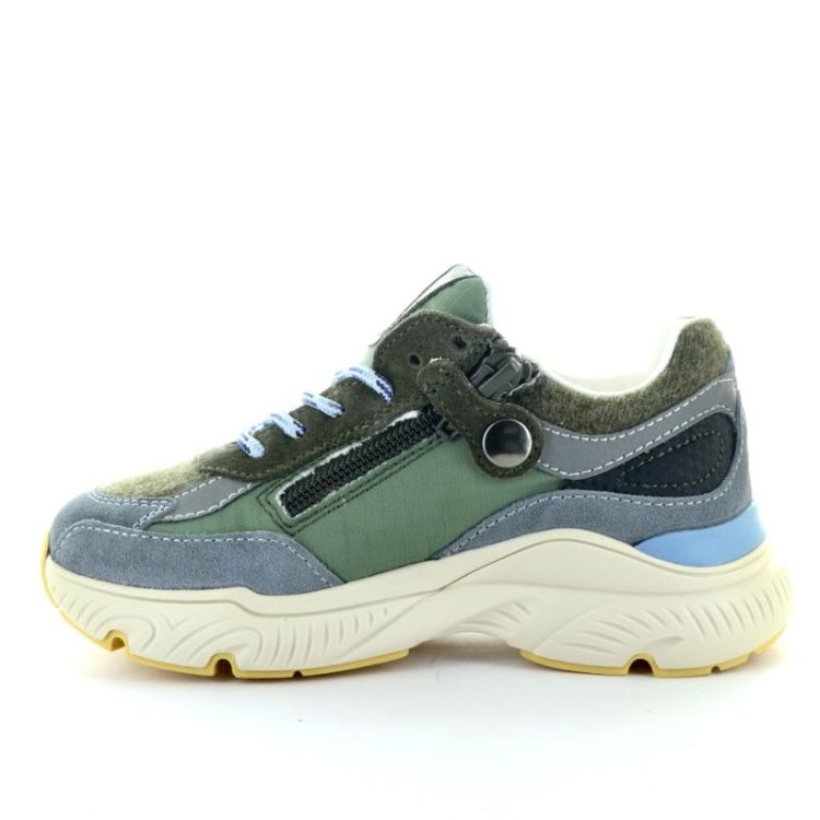 coole sneaker rits veter verde