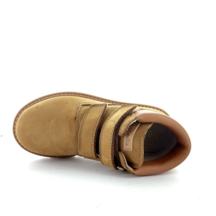 stoere velcro boots caramel