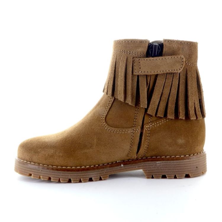 fringel boots caramel