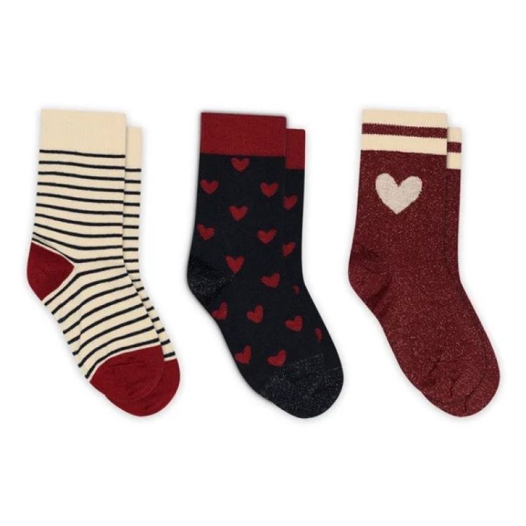 maja socks 3-pack 43 Karanda Red